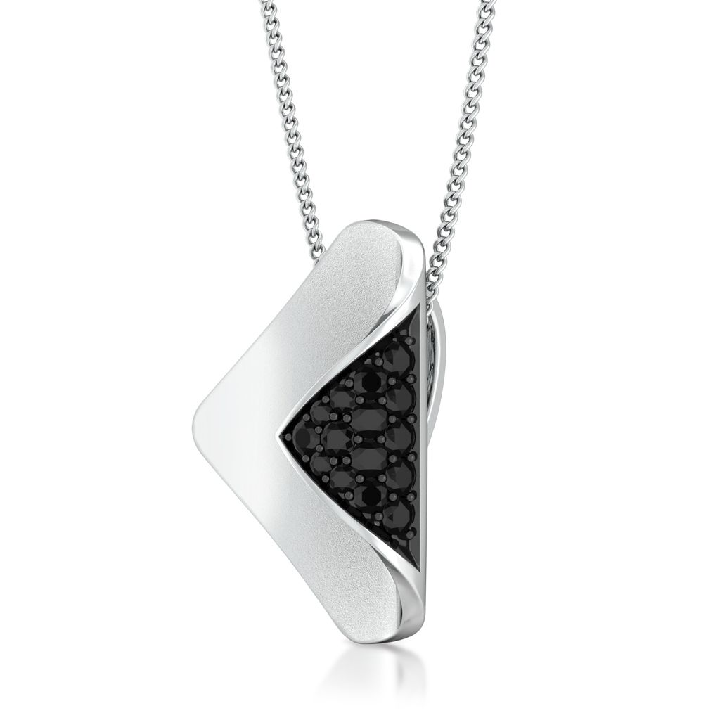Paperwork Diamond Pendants