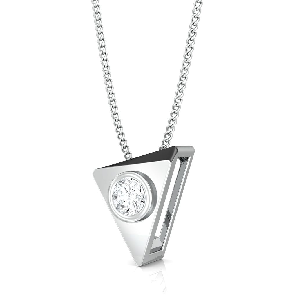 Beveled black Diamond Pendants