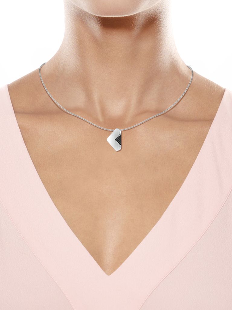 Paperwork Diamond Pendants