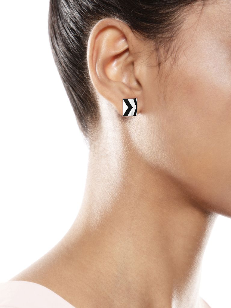 Guardrails Gold Earrings