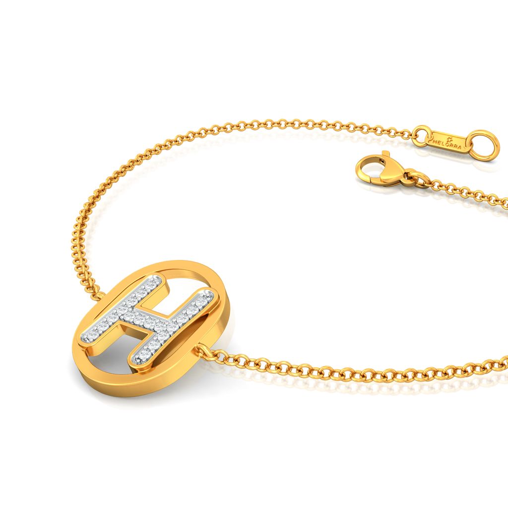 High on Hip Diamond Bracelets