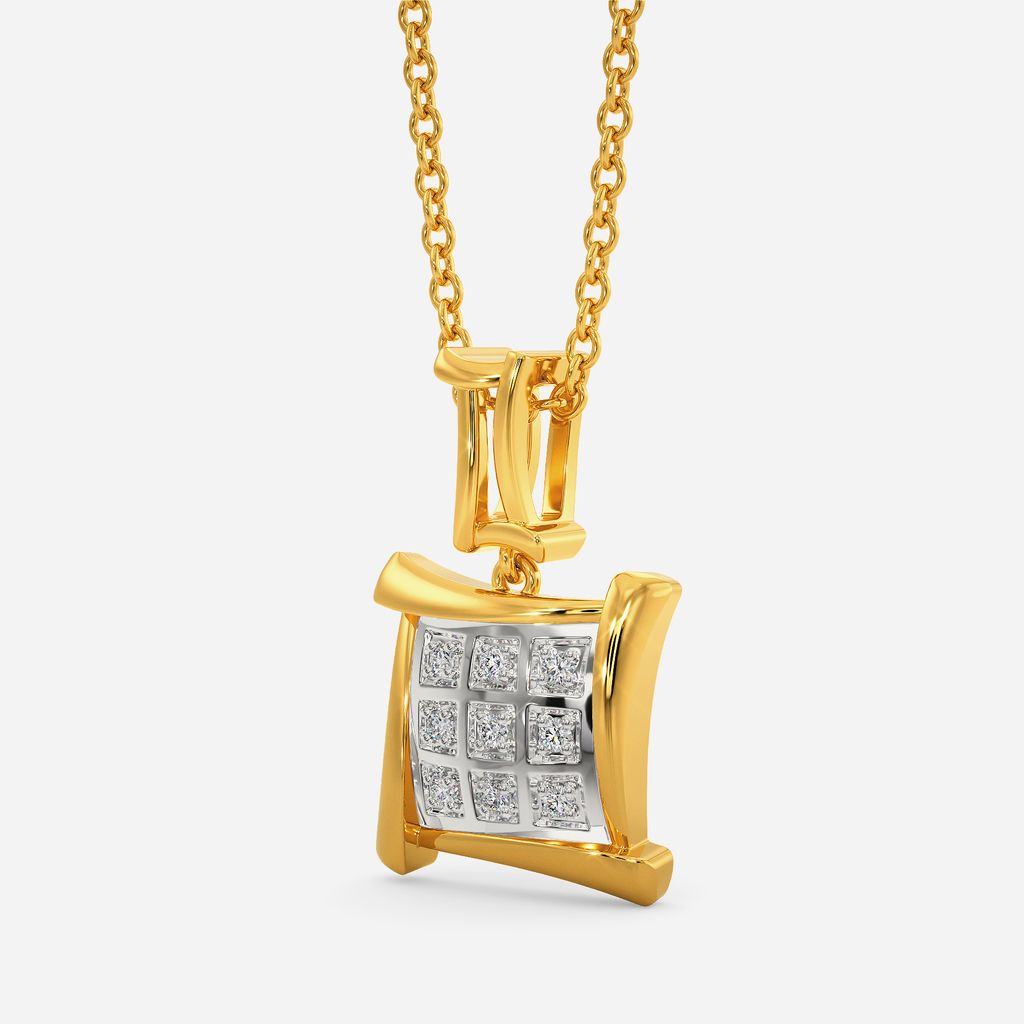Iconic Detour Diamond Pendants