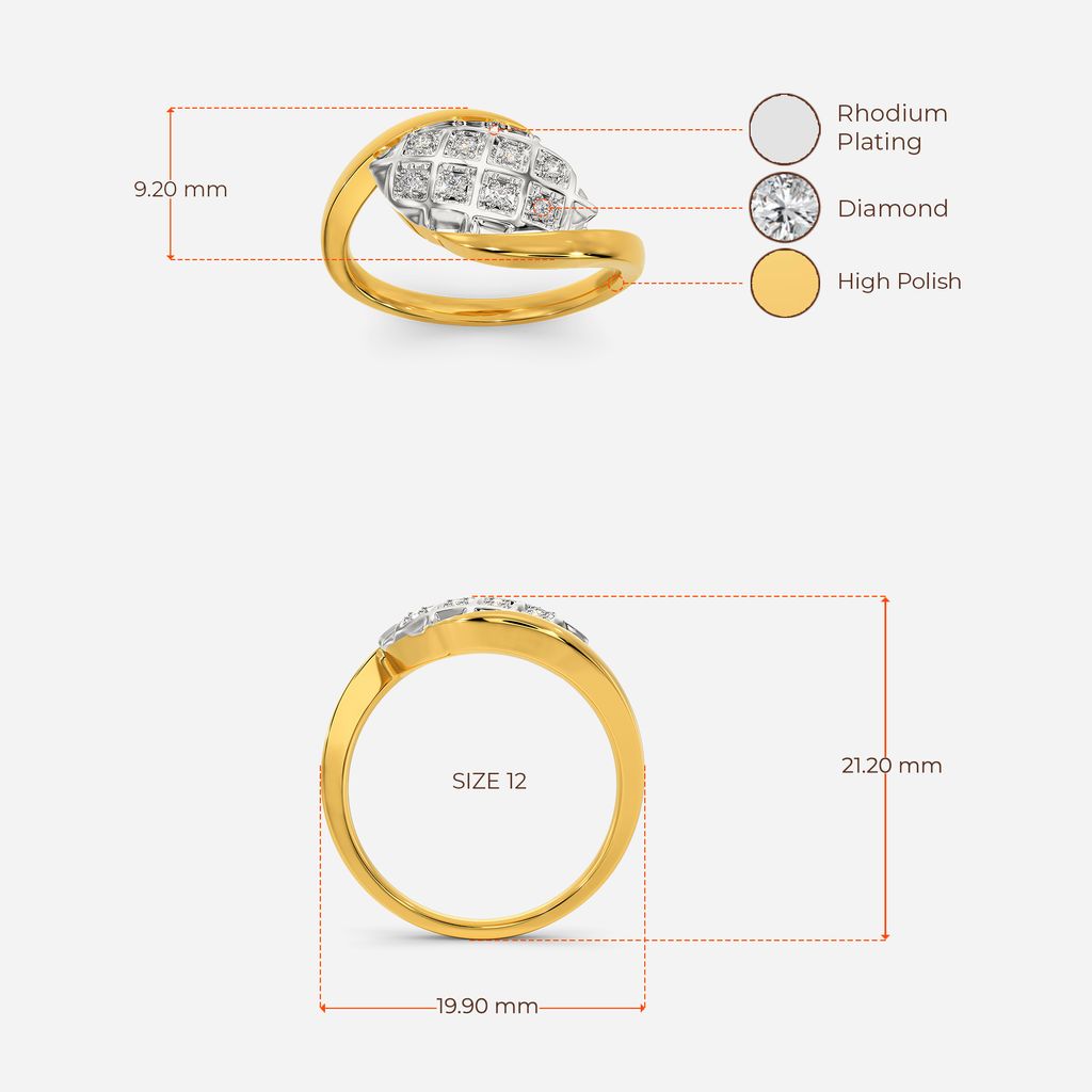 Mary Quant Poise Diamond Rings image