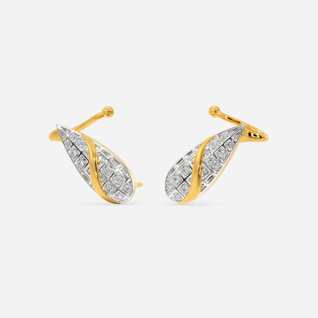Back to Sixties Diamond Earrings