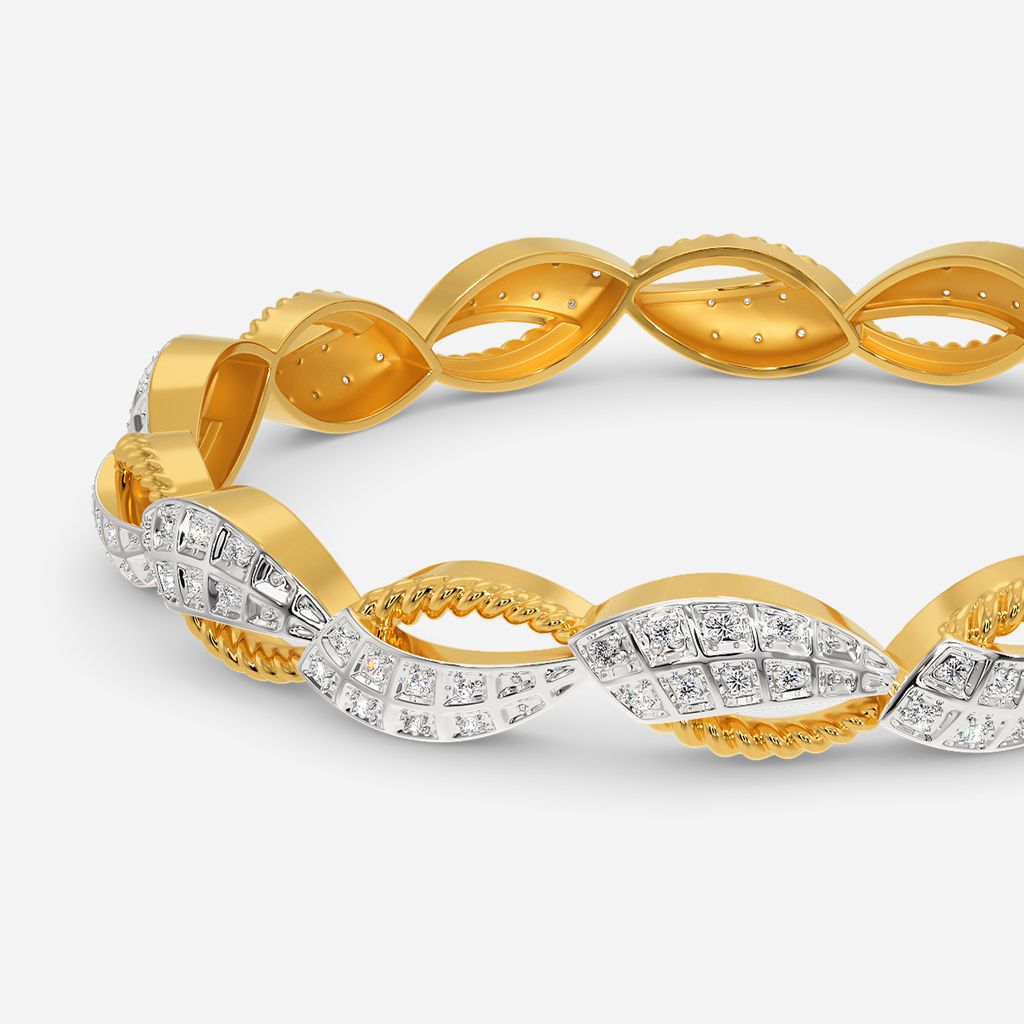 Peace O Sixties Diamond Bangles