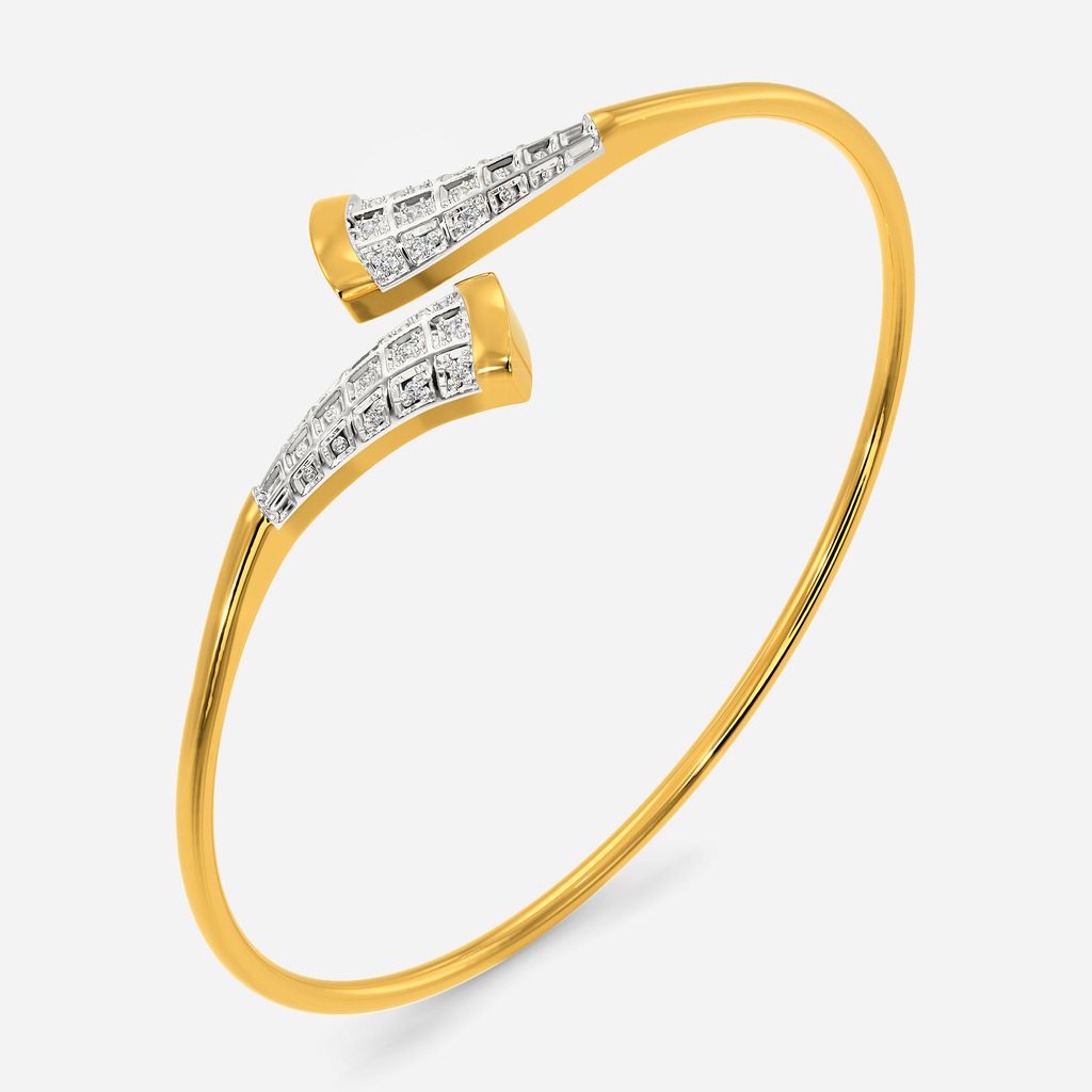 Groovy Vibes Diamond Bangles