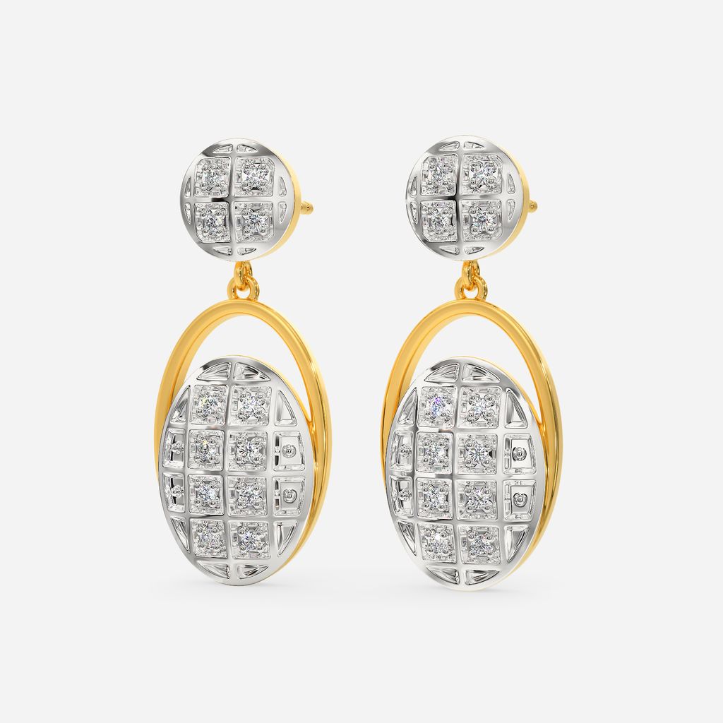 Diggin That Chic Diamond Earrings