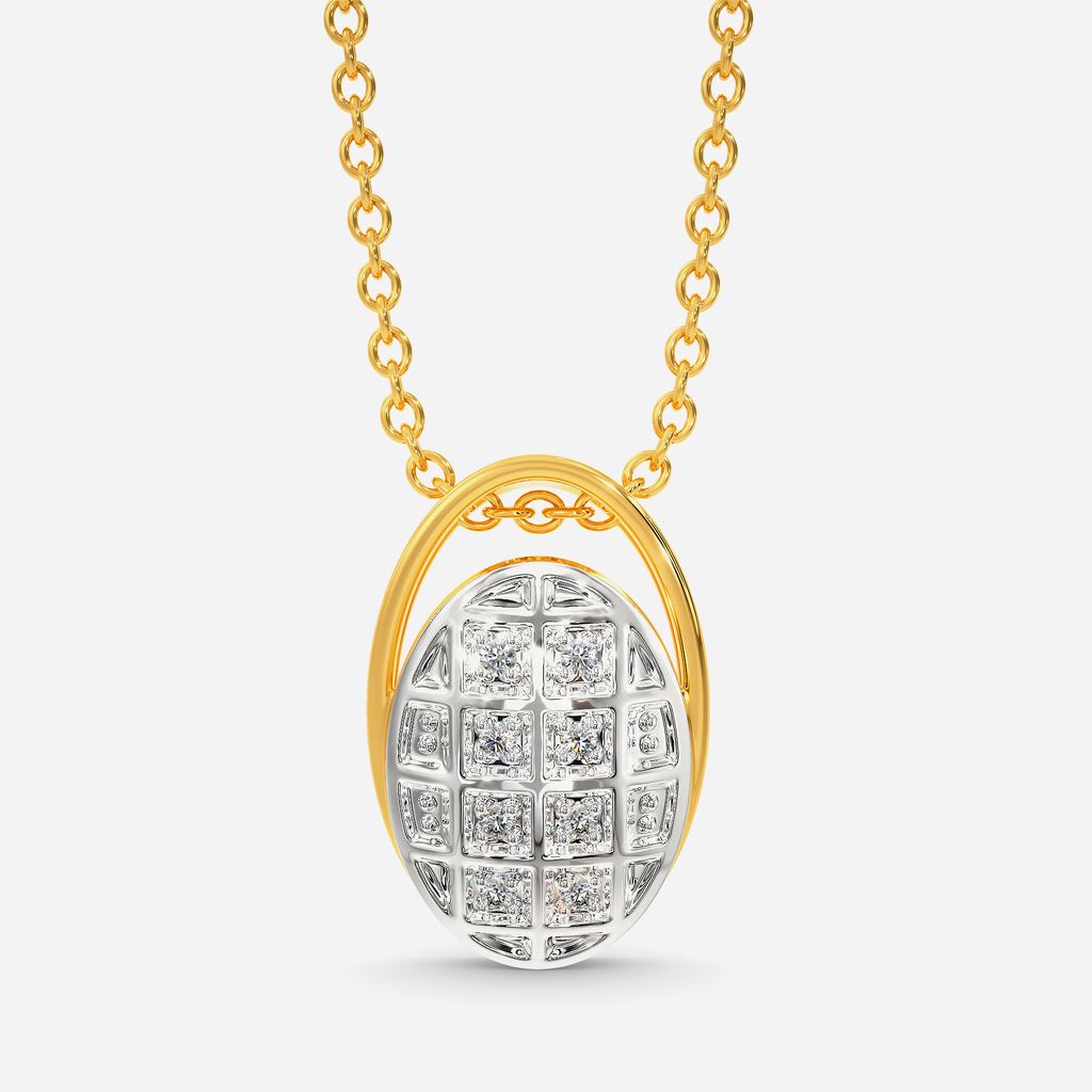Diggin That Chic Diamond Pendants