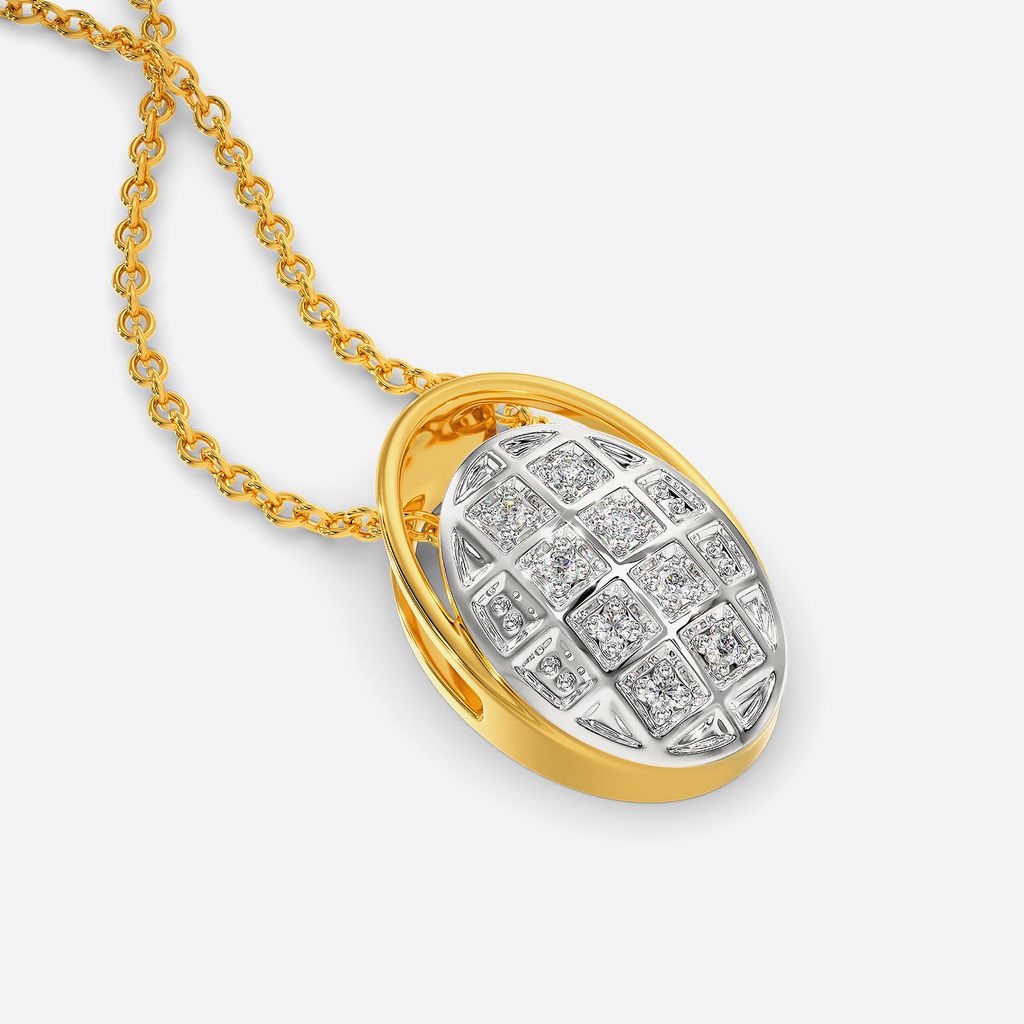 Diggin That Chic Diamond Pendants