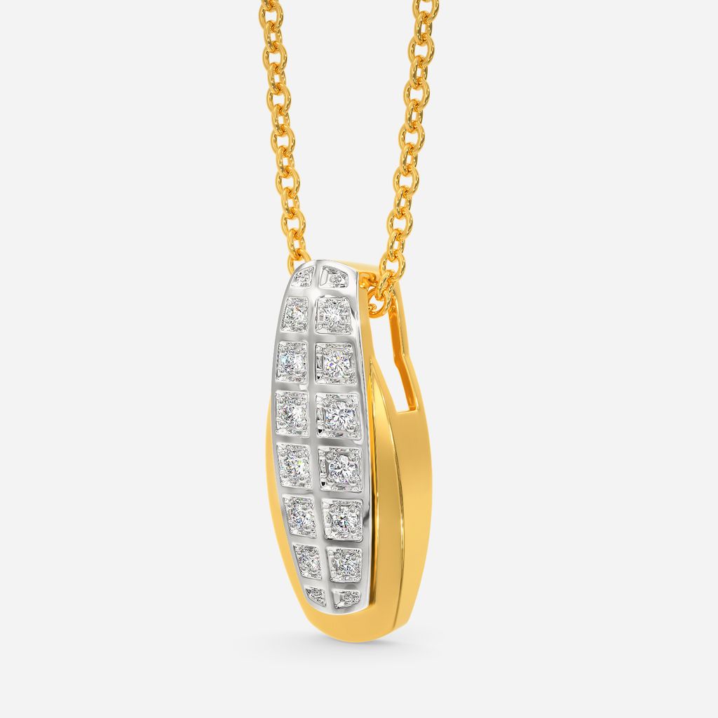Groovin to Chic Diamond Pendants