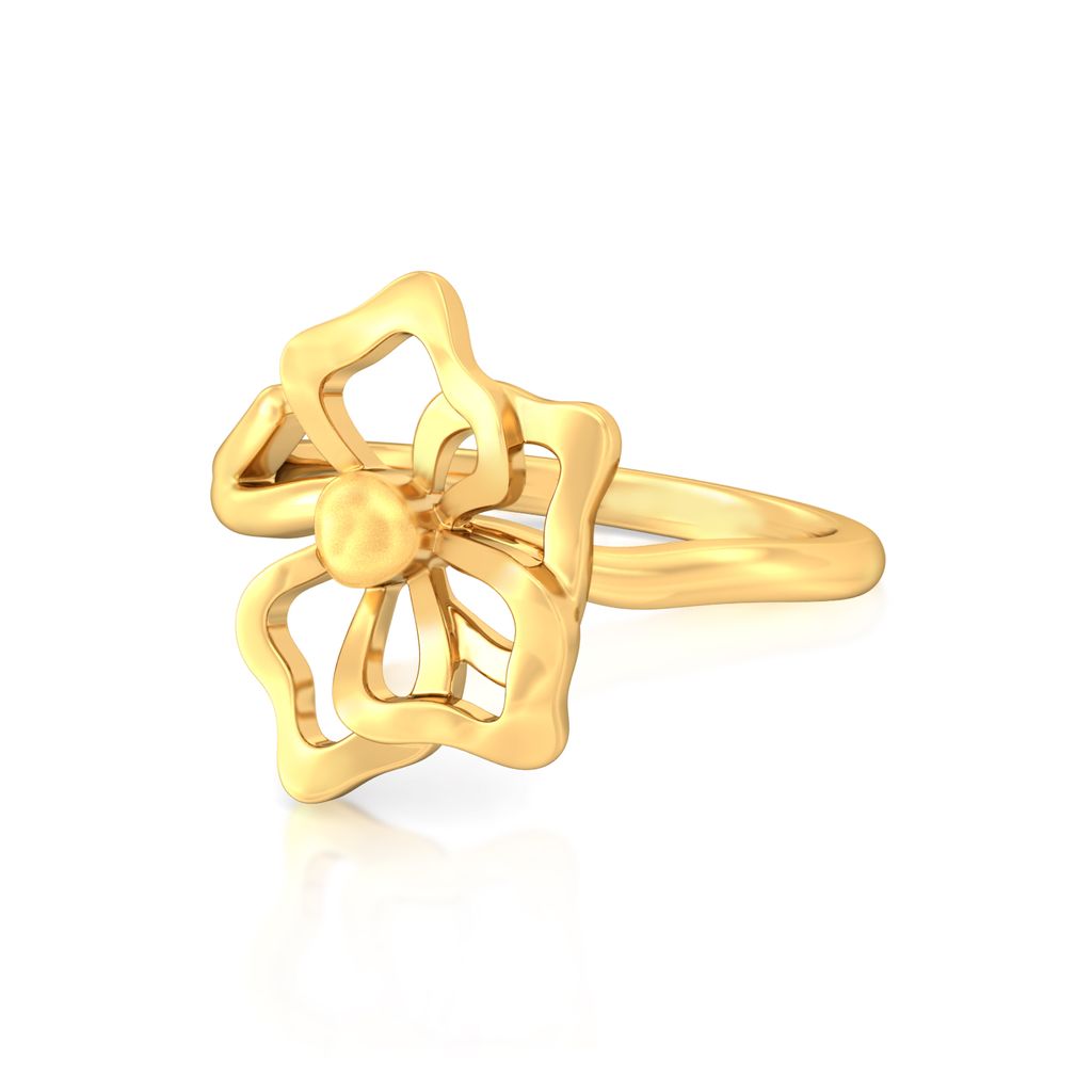Sunny Side Up Gold Rings image