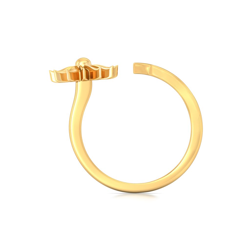 Pop of Sunshine Gold Rings image