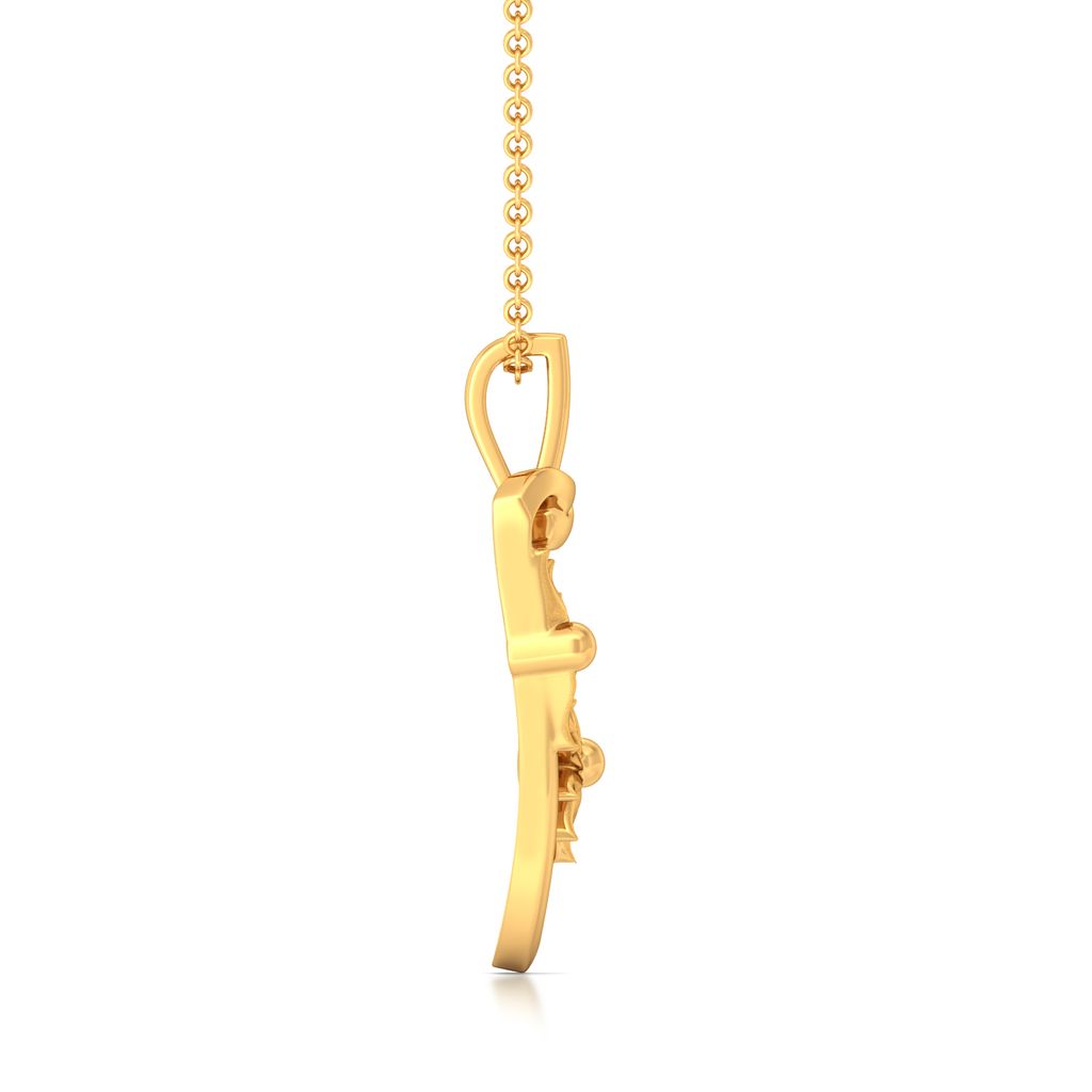 Pop of Sunshine Gold Pendants