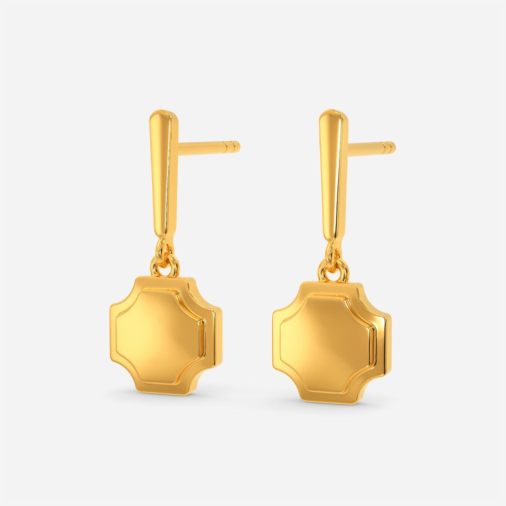 Unending Eco Gold Earrings
