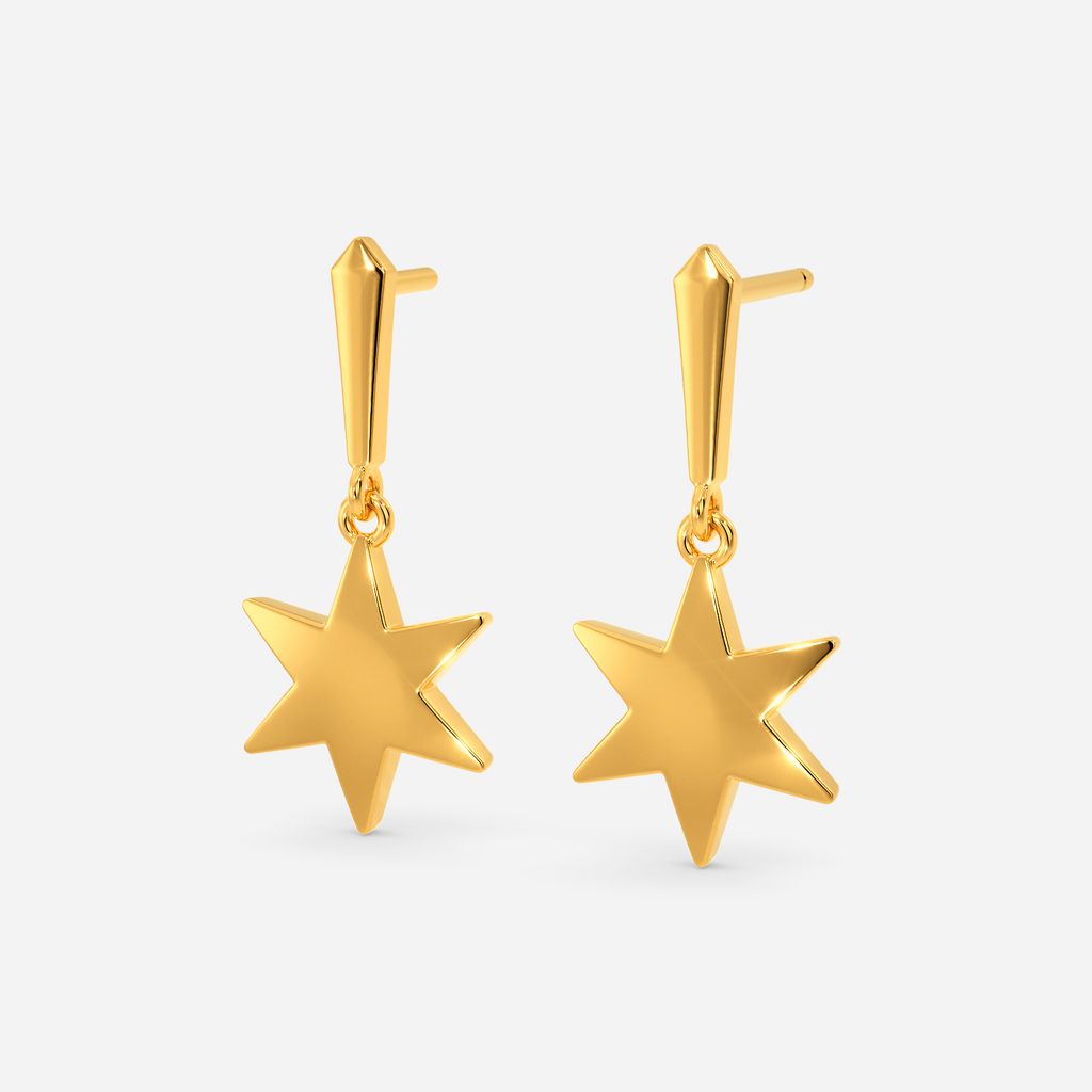Eco Gen Gold Earrings