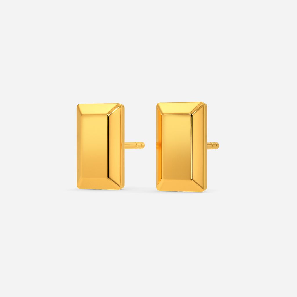 Eco Tunes Gold Earrings
