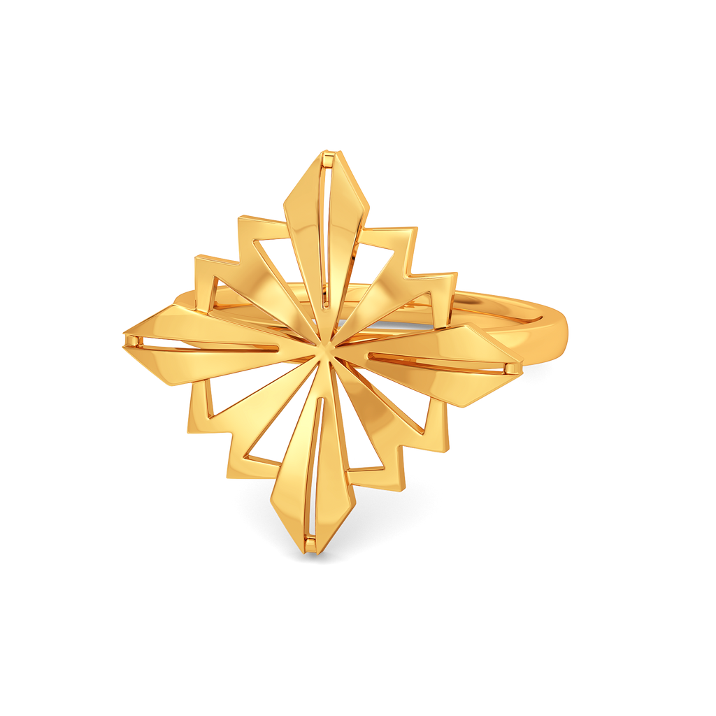 Moment of Sparkle Gold Rings alternate view 2