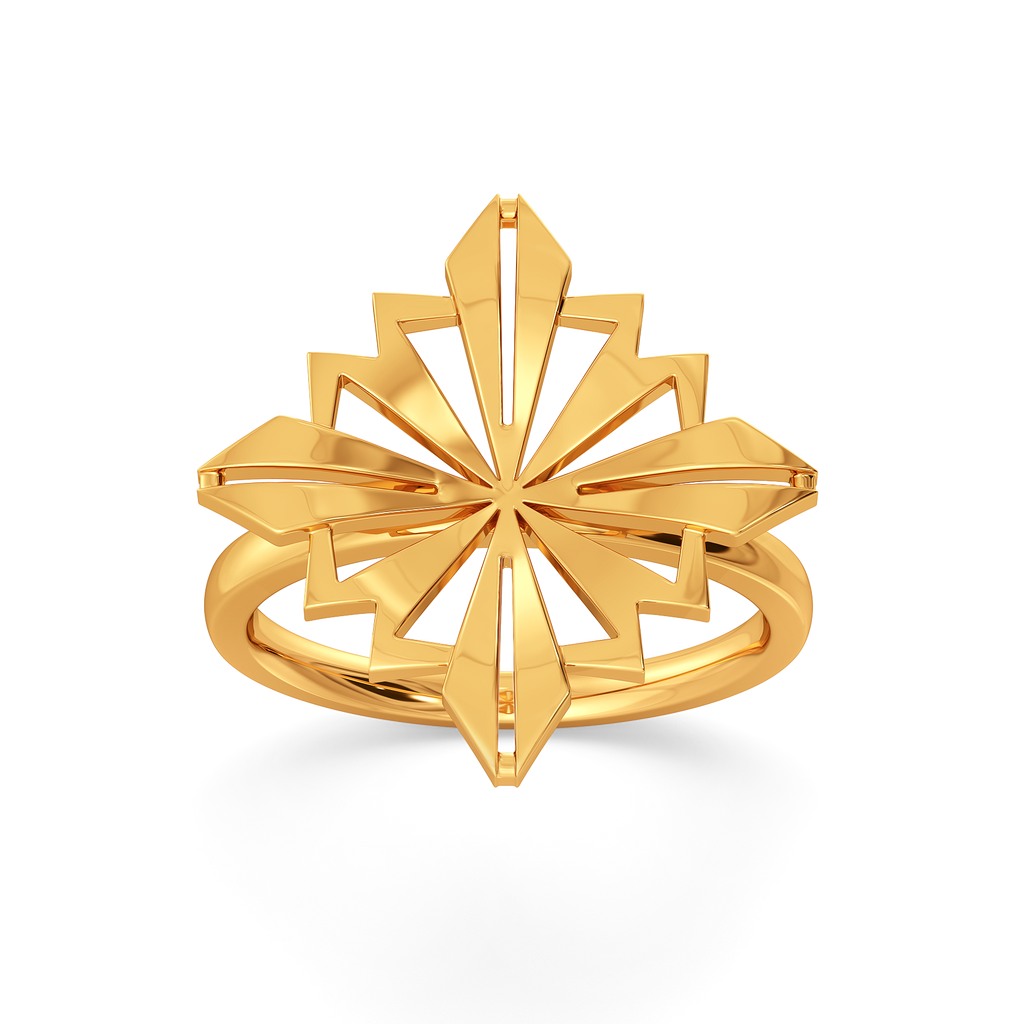 Moment of Sparkle Gold Rings alternate view 3