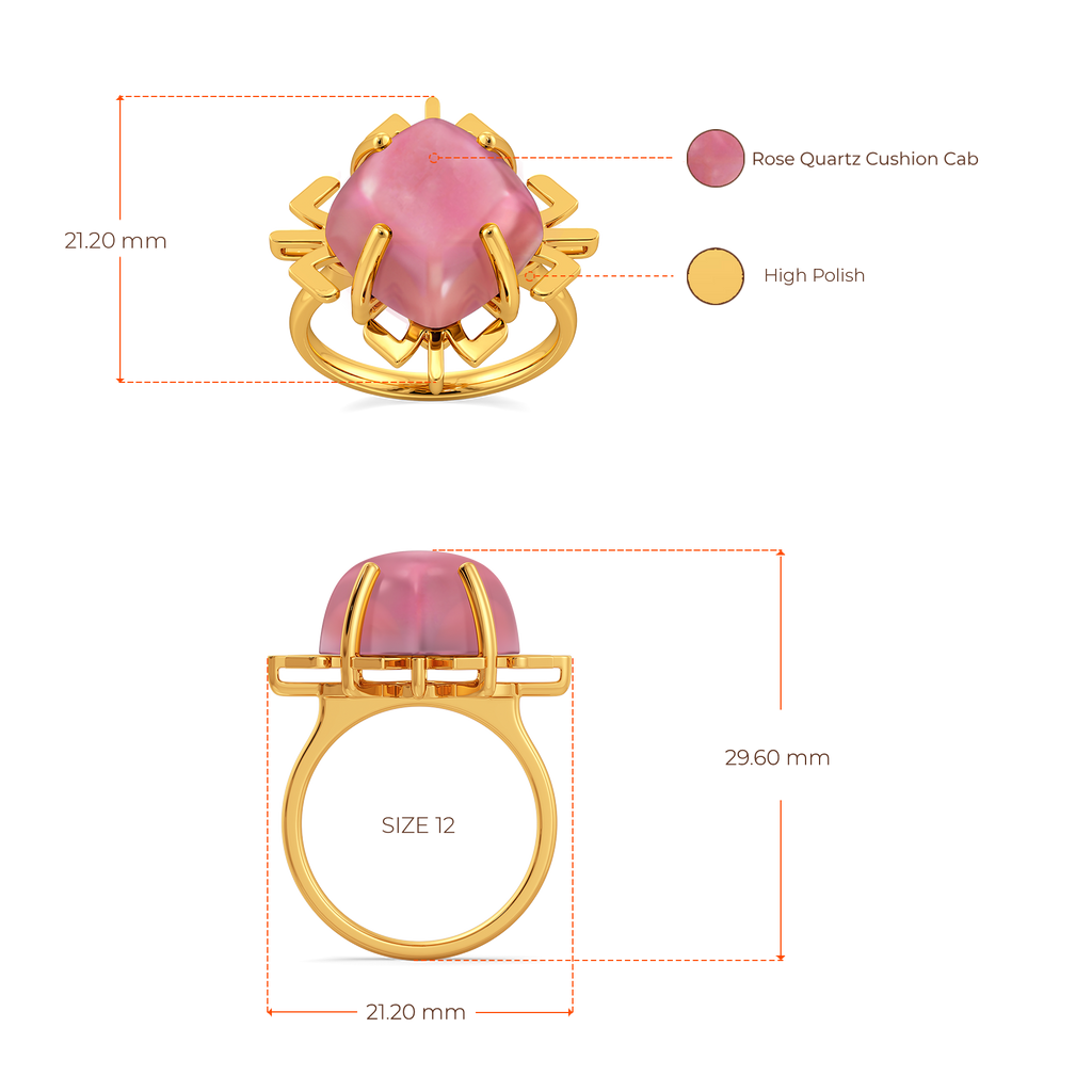 Rose Dawn Gemstone Rings image