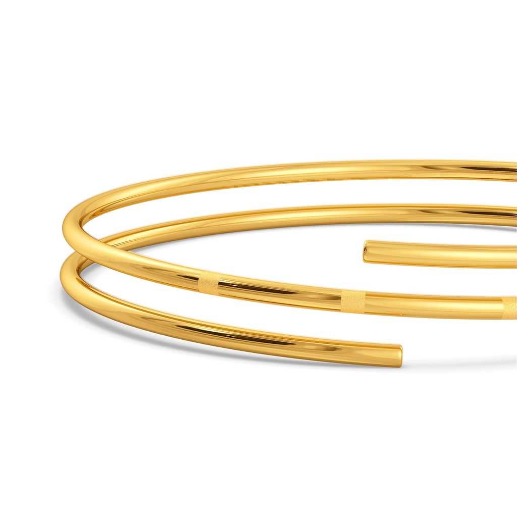 Dagger Collar Gold Bangles