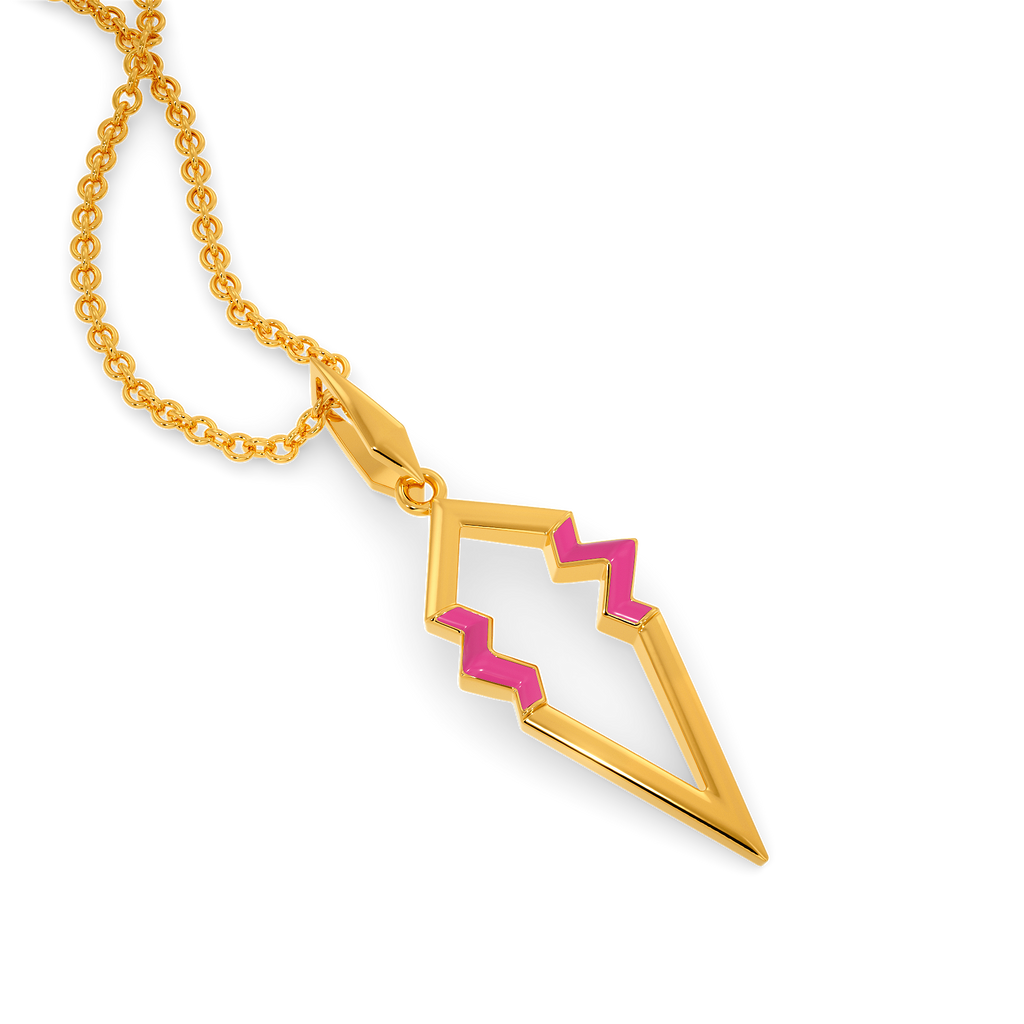 Pinkin Glory Gold Pendants