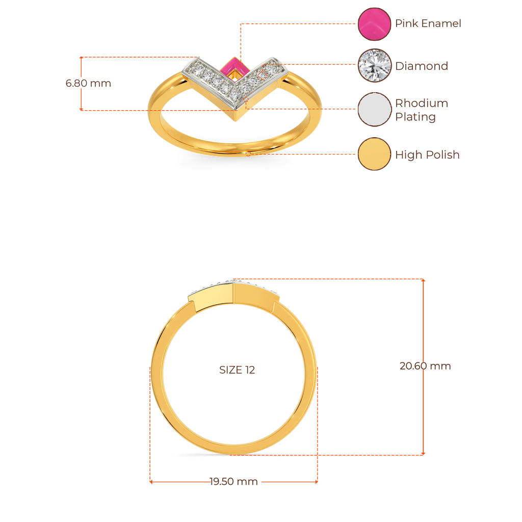 Blush Magic Diamond Rings image