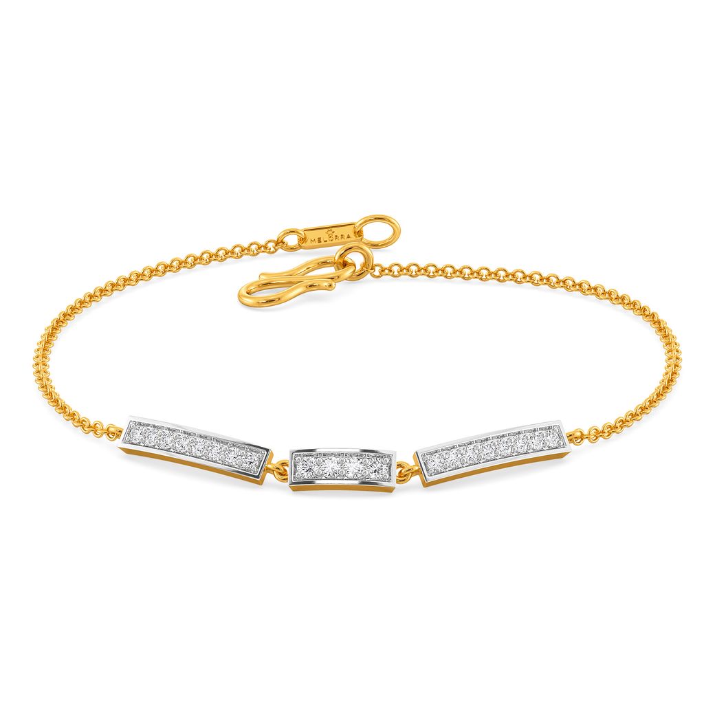 The Box Element Diamond Bracelets