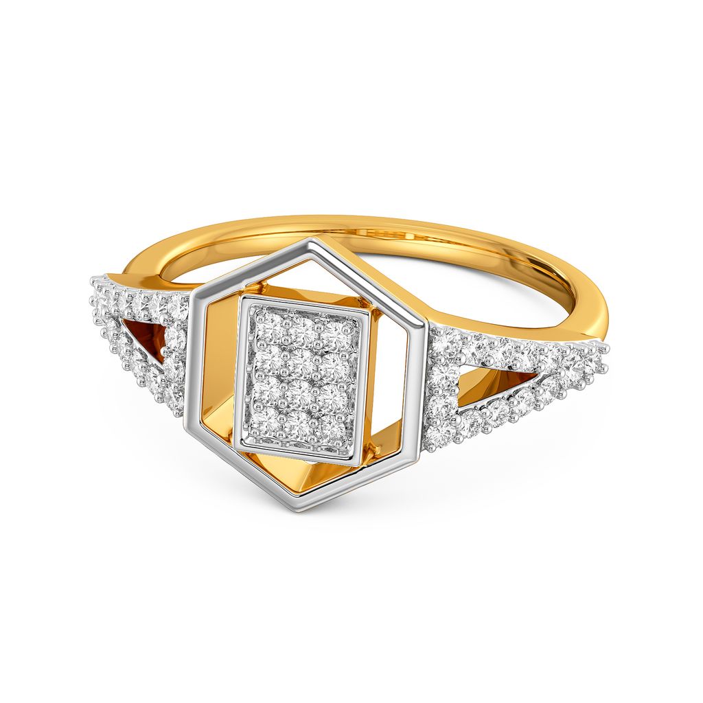 Sharp Gussets Diamond Rings alternate view 3