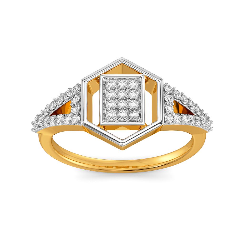 Sharp Gussets Diamond Rings alternate view 2