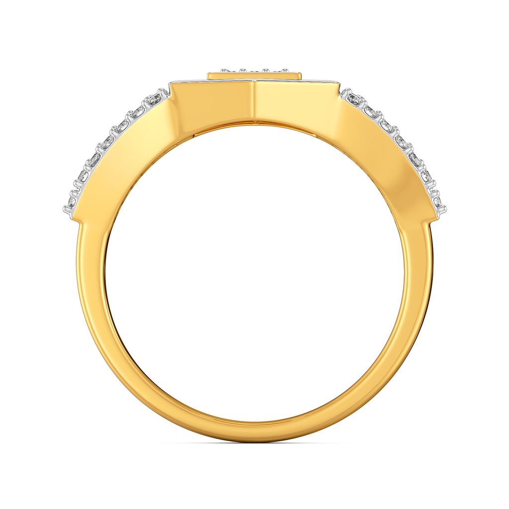 Sharp Gussets Diamond Rings image