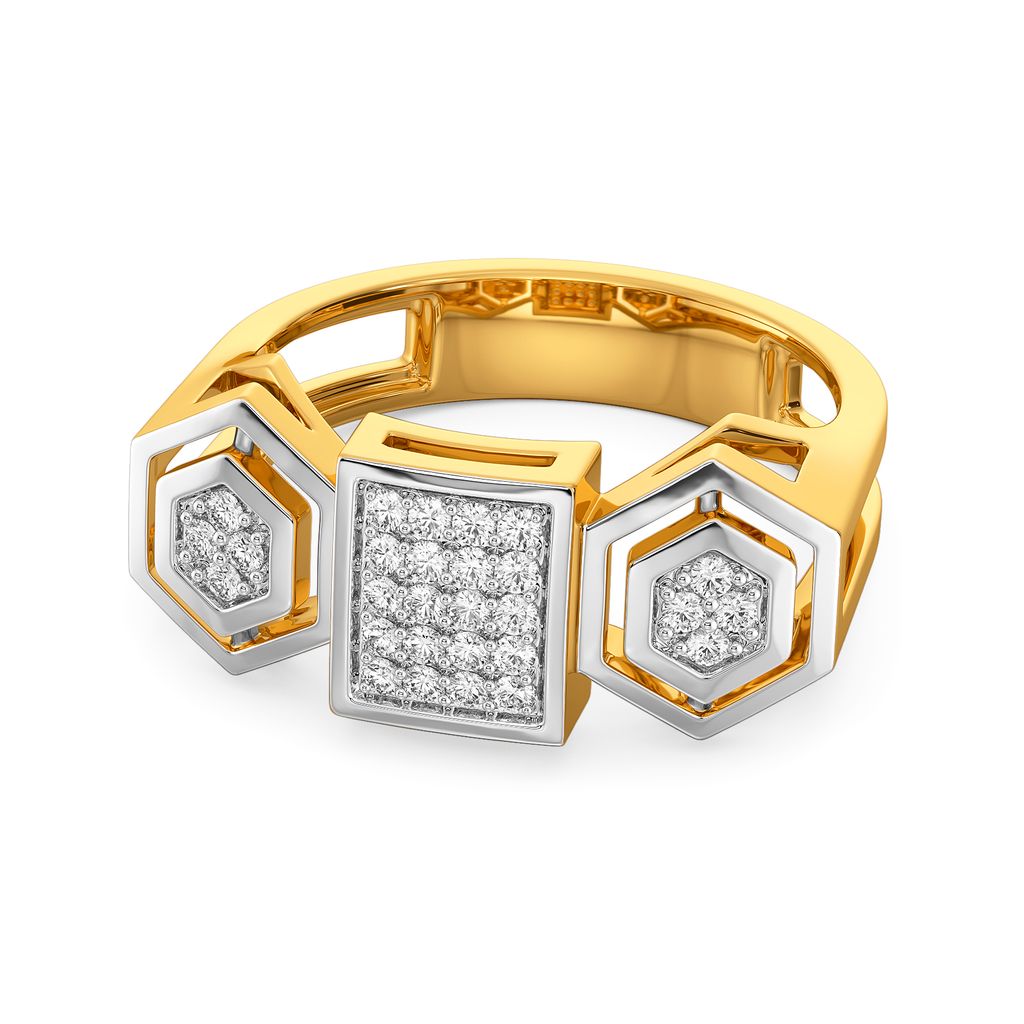 Flap Flex Diamond Rings alternate view 3