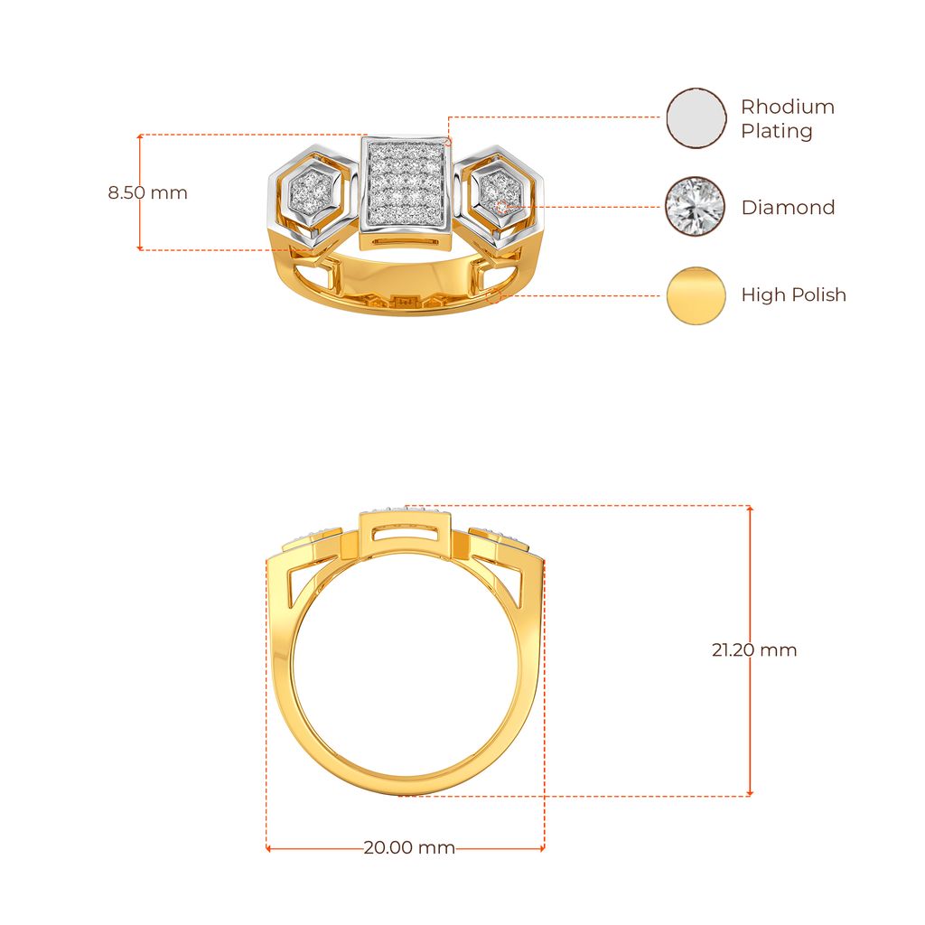 Flap Flex Diamond Rings image