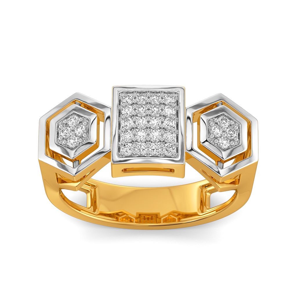 Flap Flex Diamond Rings alternate view 2