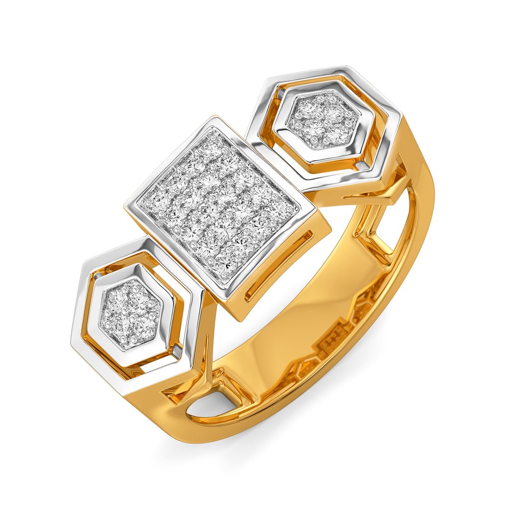Flap Flex Diamond Rings