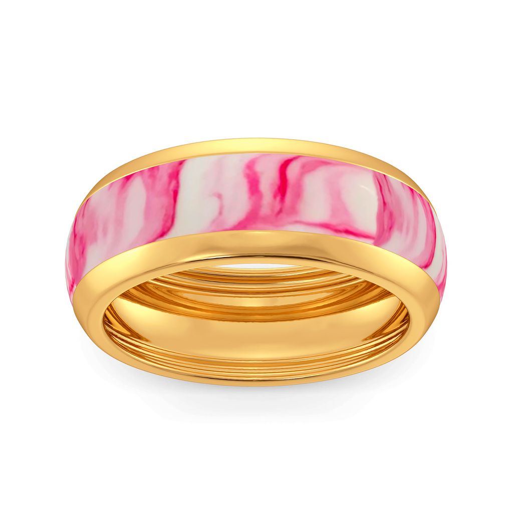 Pink Palette Gold Rings alternate view 2