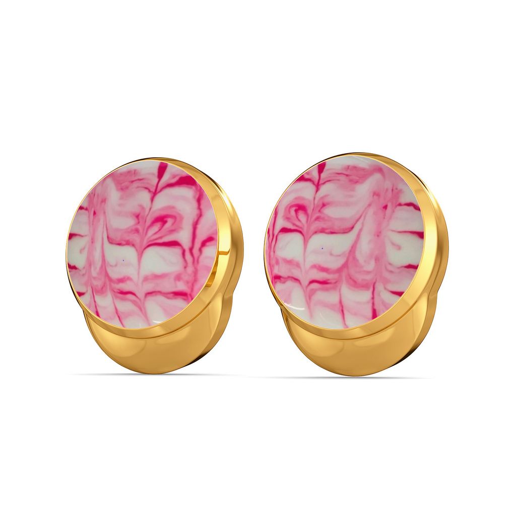 Dream Dyed Gold Earrings