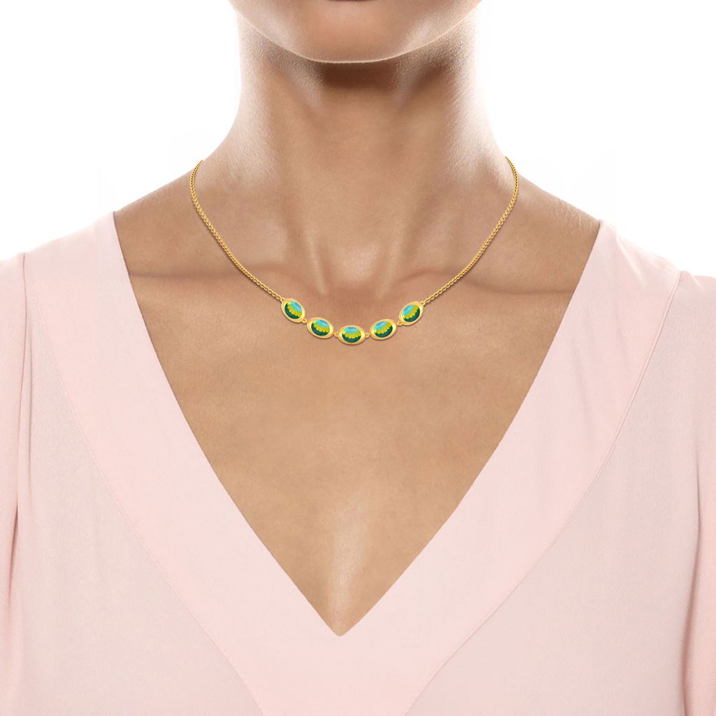 Hippie Hit Gold Necklaces