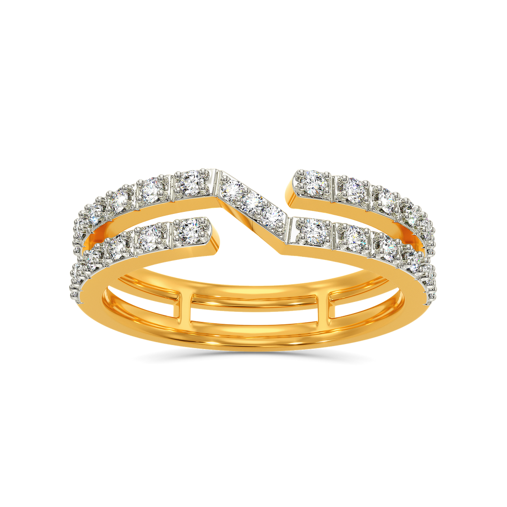 Tartan Touch Diamond Rings For Men alternate view 3