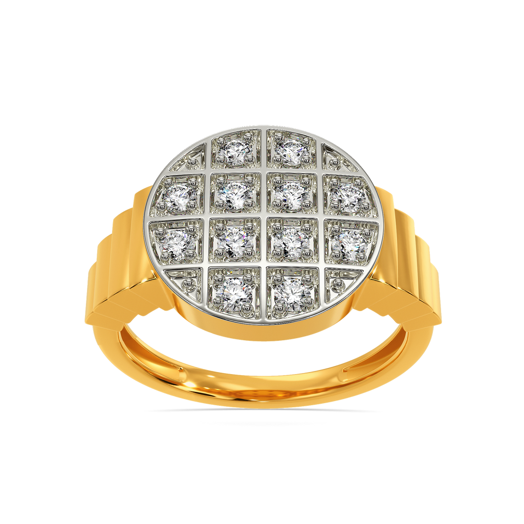 Revival of Classic Diamond Rings For Men alternate view 3