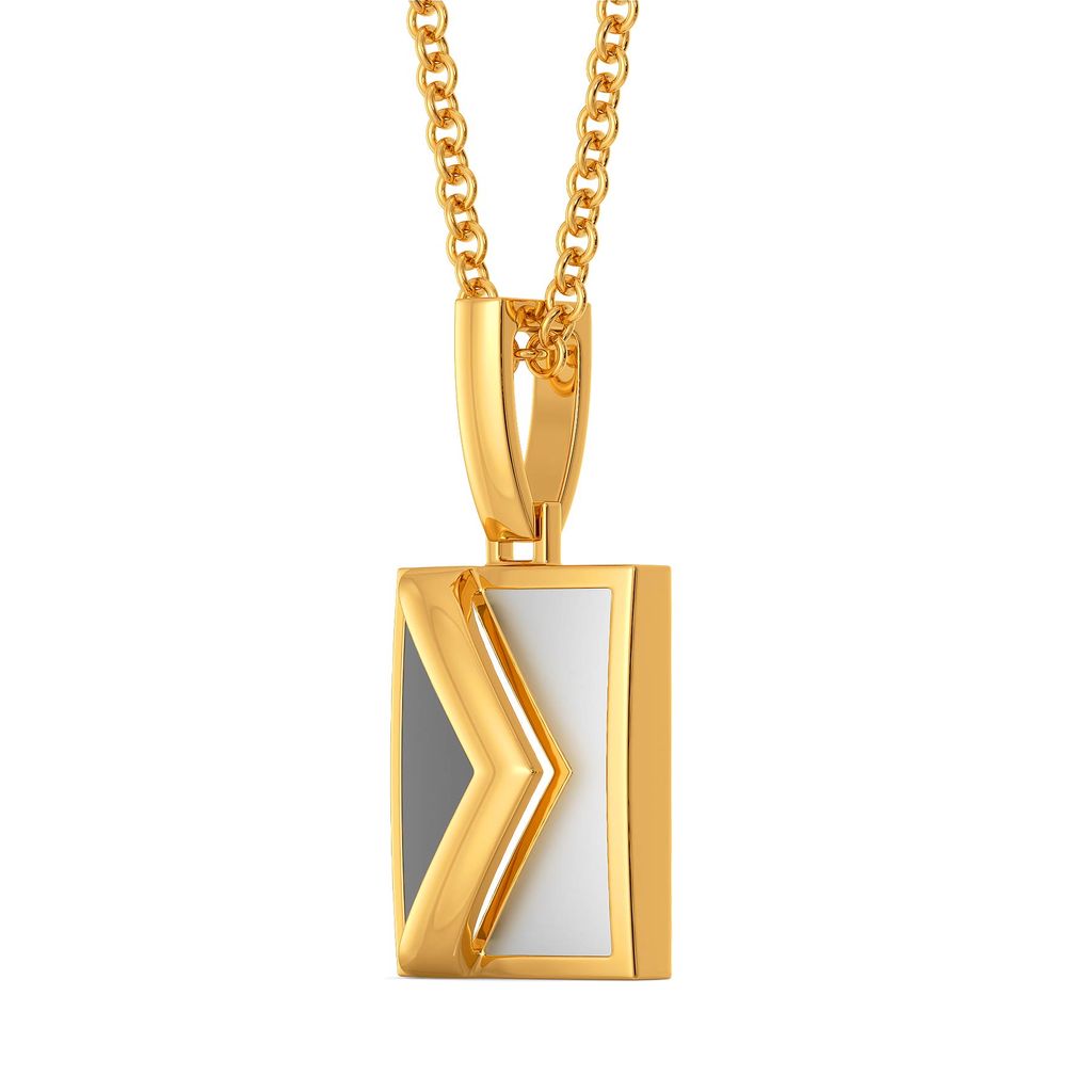 Monday Greys Gold Pendants
