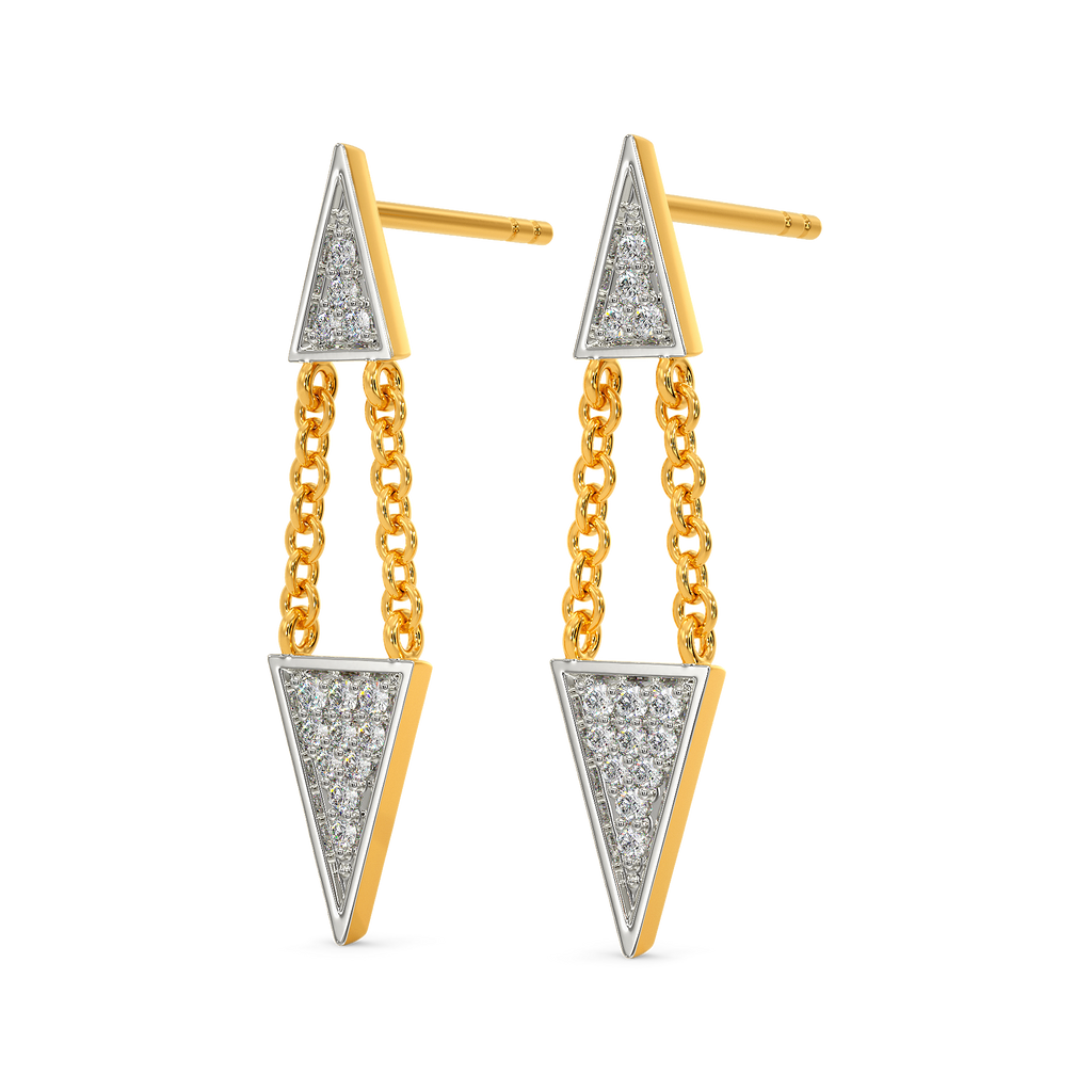 String Mania Diamond Earrings