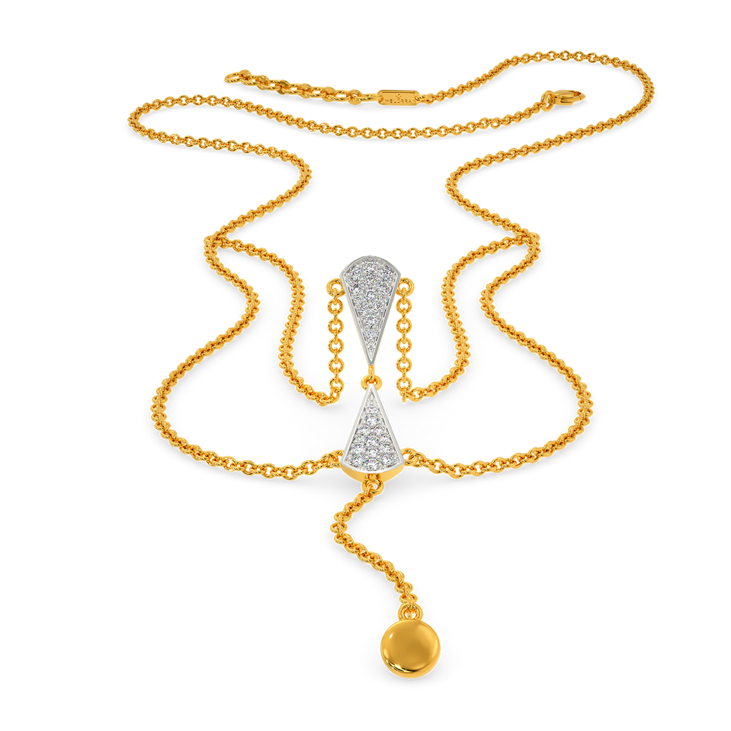 Show Some Strings Diamond Necklaces