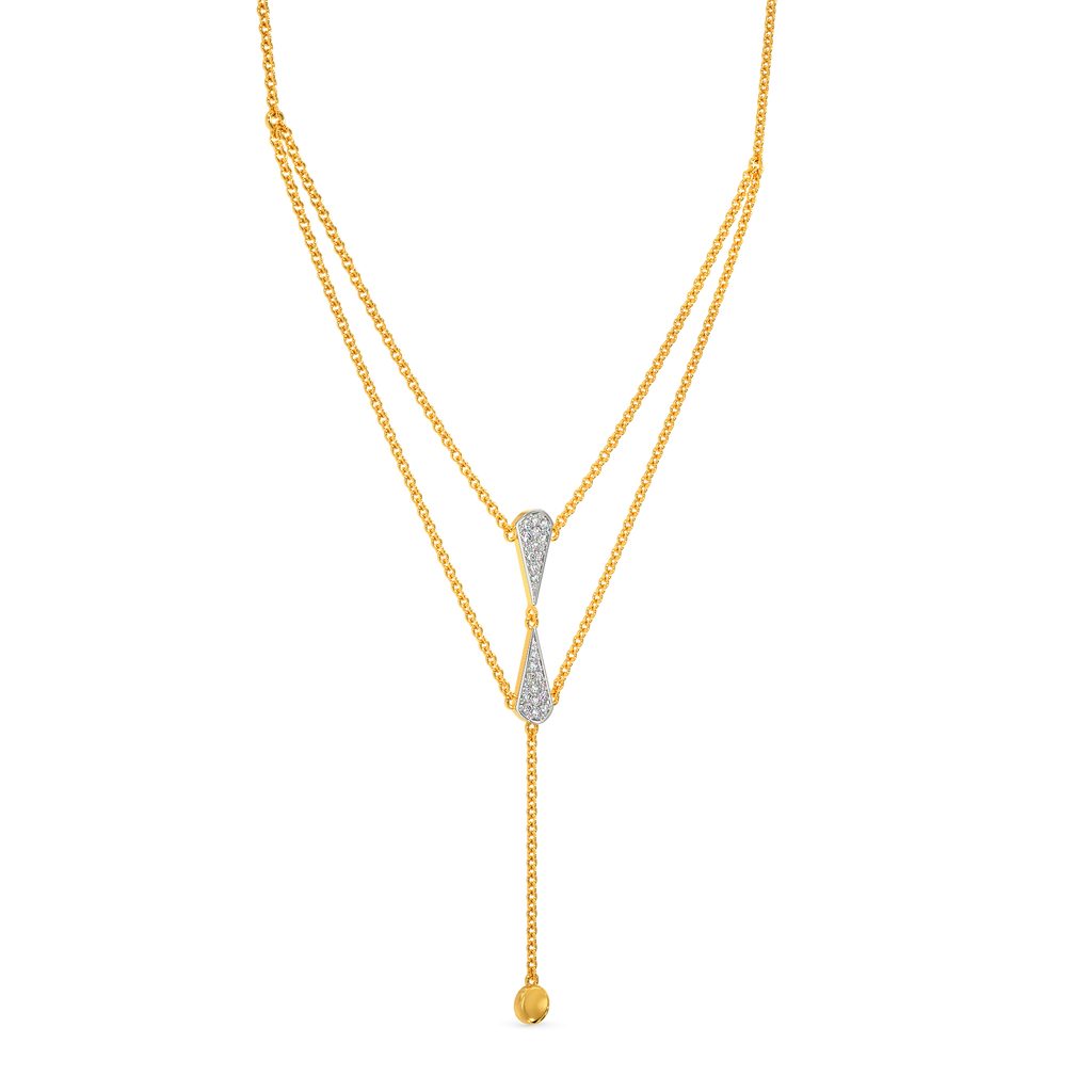 Show Some Strings Diamond Necklaces
