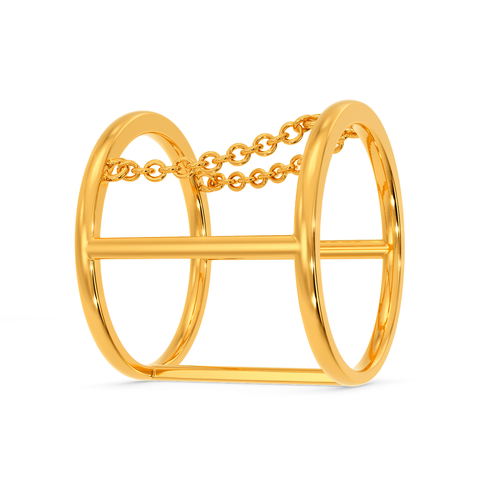 String It Up Gold Rings image