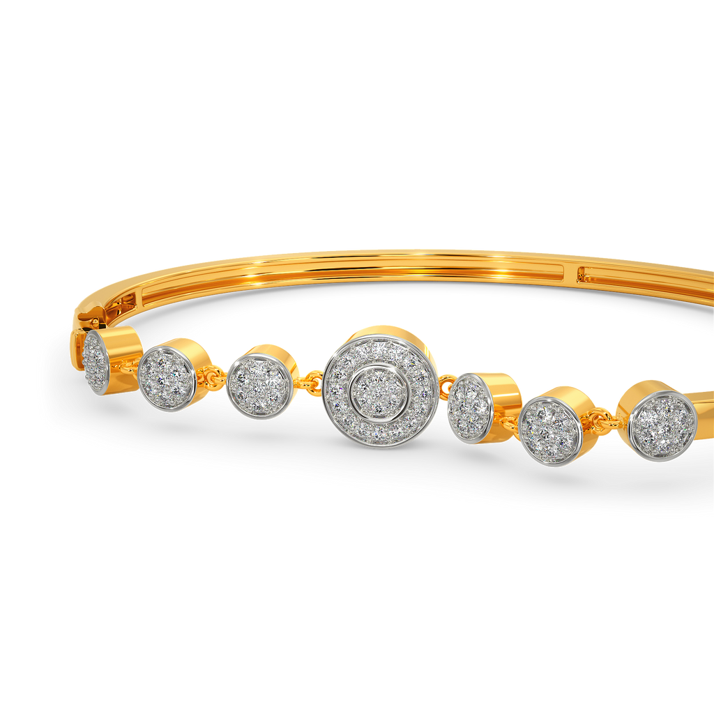 String Show Diamond Bangles