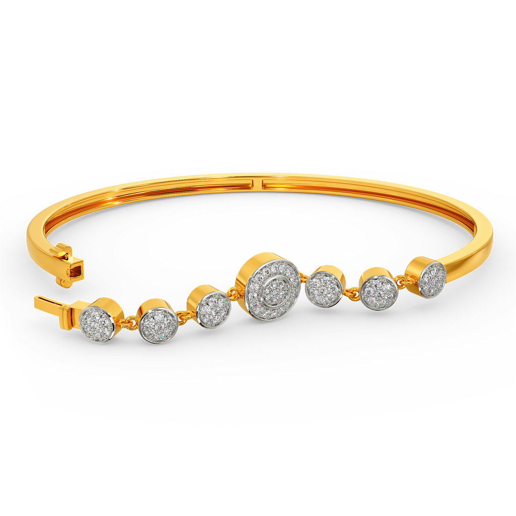 String Show Diamond Bangles
