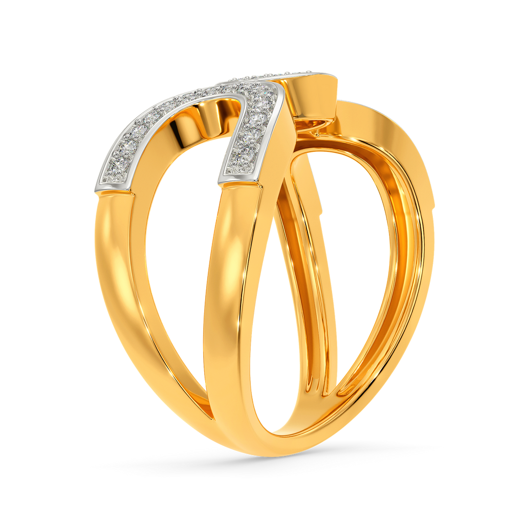 Love String Diamond Rings image