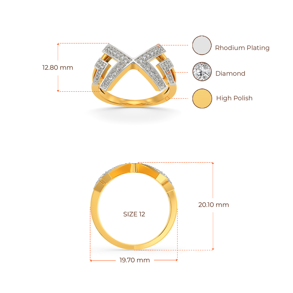 Struck A String Diamond Rings image