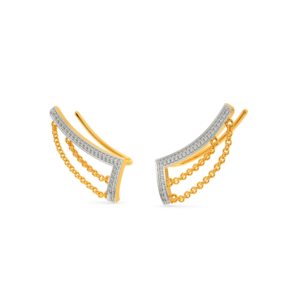 Strings Of Summer Diamond Earrings