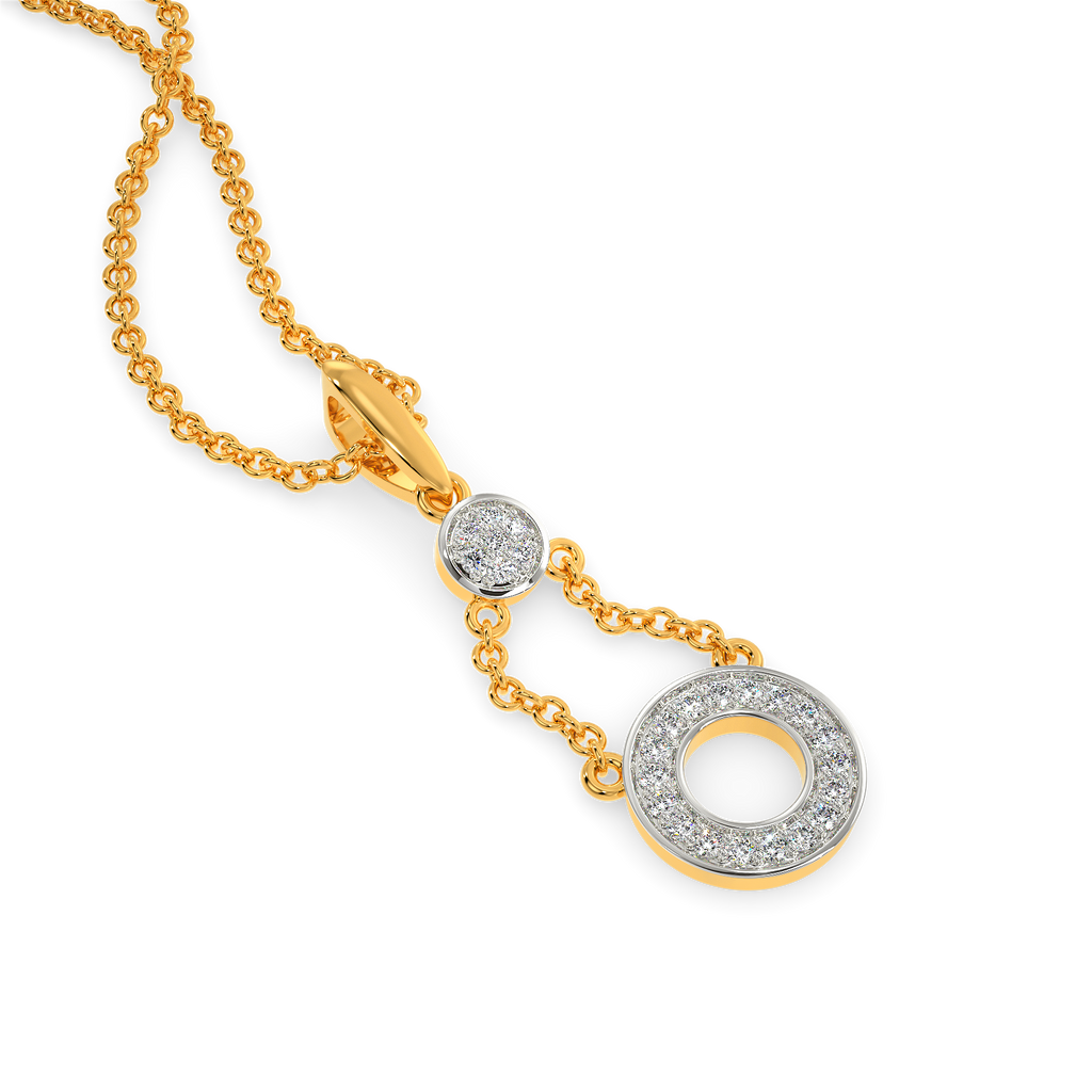 Crazy String Love Diamond Pendants